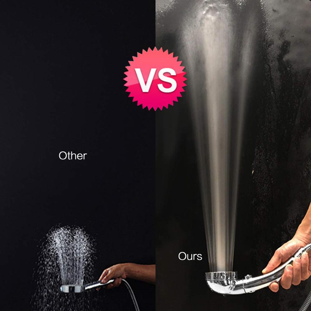 Tourmaline Balls Filter Shower Head