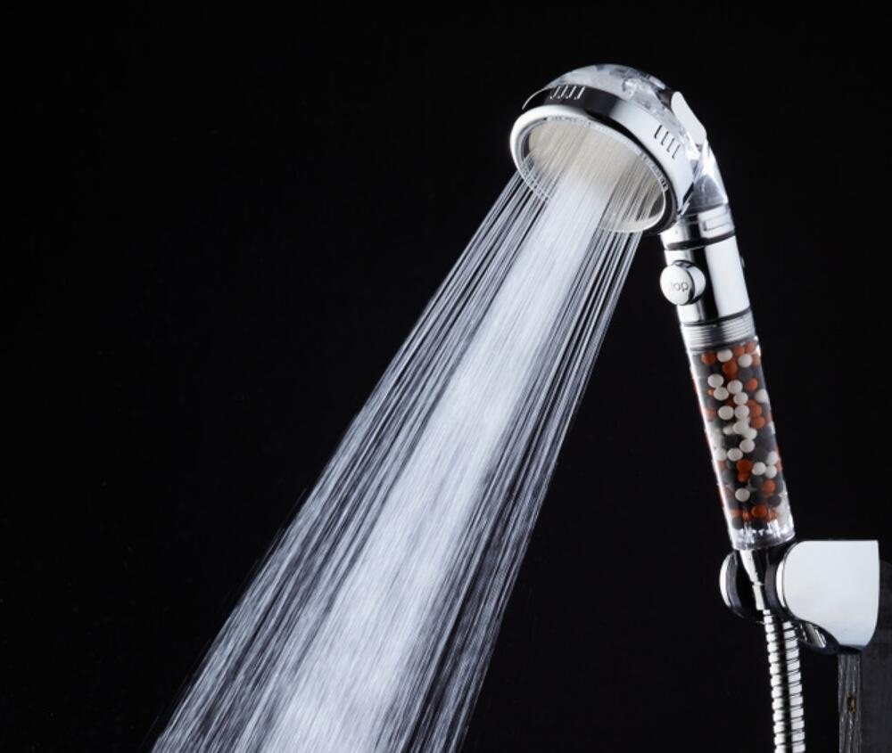 Tourmaline Balls Filter Shower Head