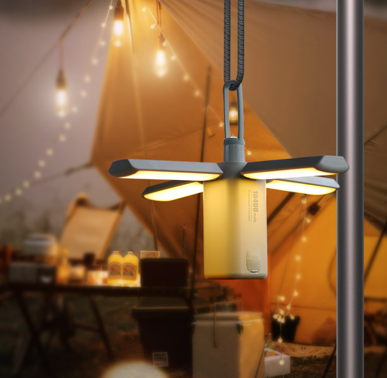 Outdoor Mountain Camping LED Flashlight - Portable Multifunctional Tent Light with Long Endurance