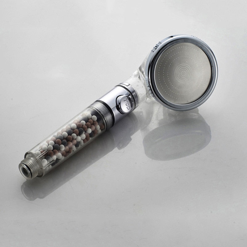 Tourmaline Balls Filter Shower Head