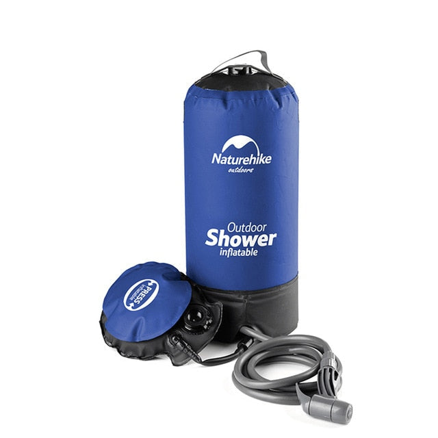 11L Pvc Portable Shower Outdoor Camping Shower Hiking Hydration Water Bag Water Tank Waterbag