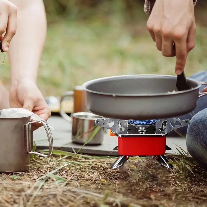 Foldable Windproof Portable Gas Stove Burner for Camping