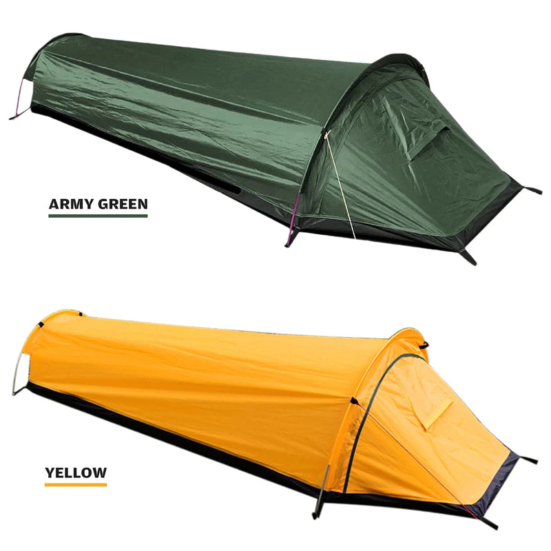 Ultralight Waterproof Single Tent for Hiking & Camping