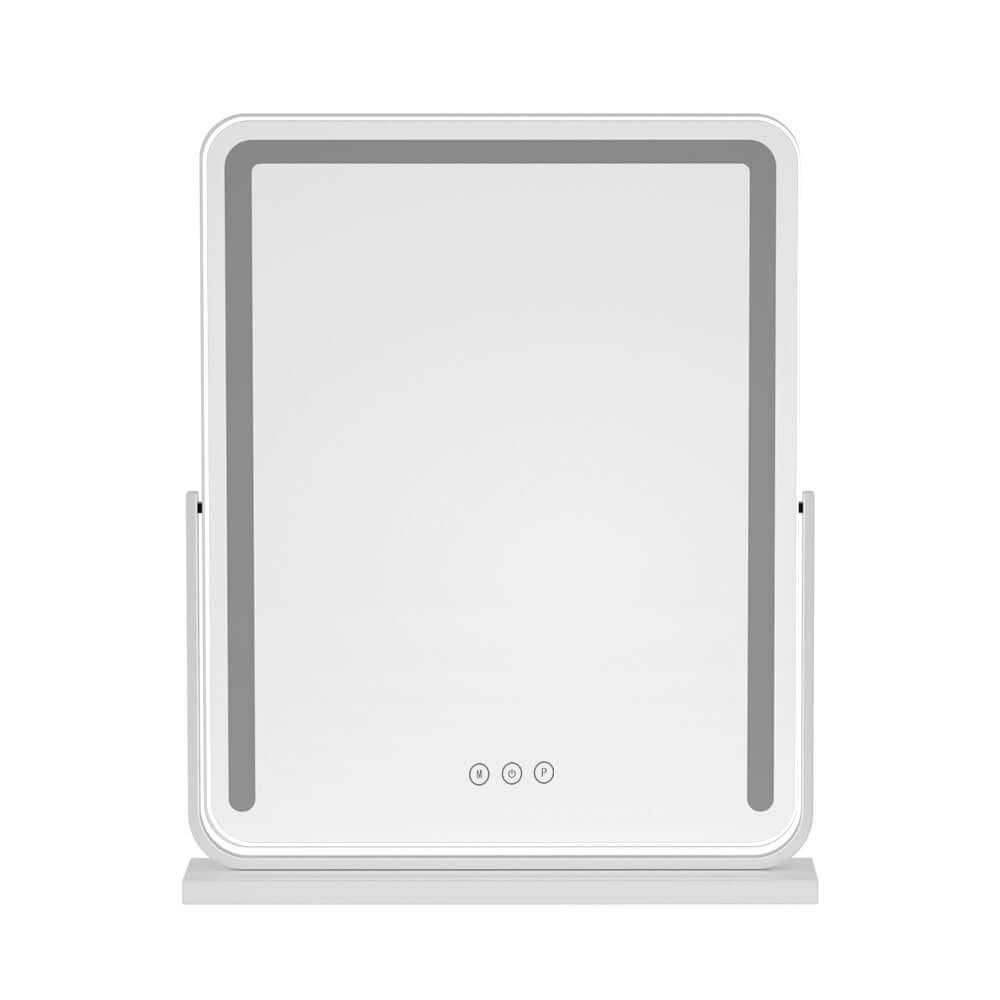 Embellir Makeup Mirror 40x50cm Hollywood Vanity with LED Light Strip Rotation