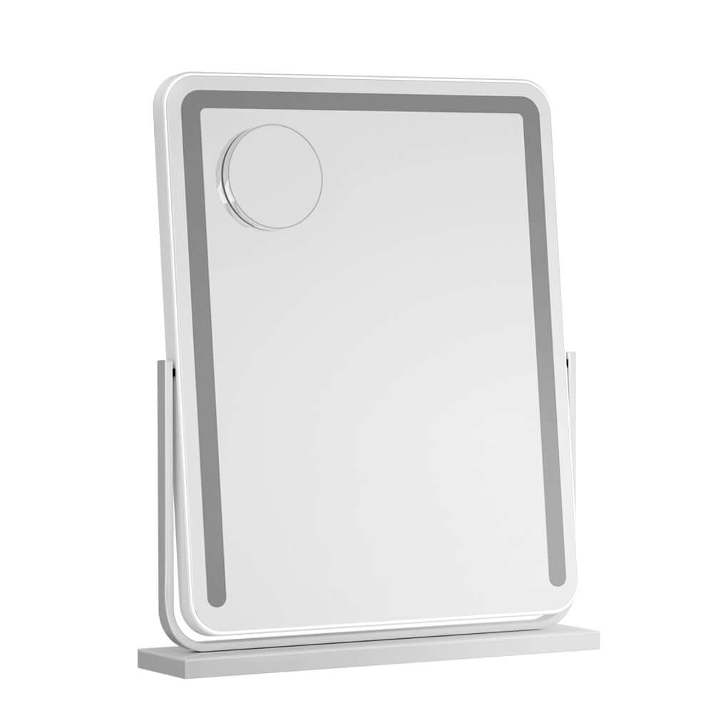 Embellir Makeup Mirror 40x50cm Hollywood Vanity with LED Light Strip Rotation
