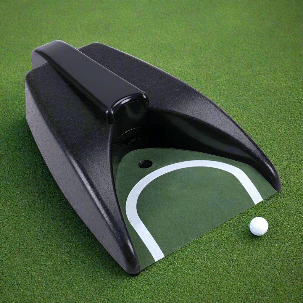 Automatic Golf Ball Returner – Portable 27x16.5x6cm Practice Trainer | Durable Plastic Sports Aid - SportZone.co.nz