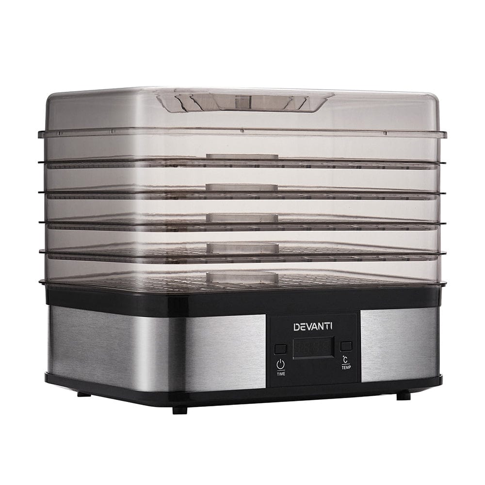 Devanti 5 Trays Food Dehydrator - SportZone.co.nz