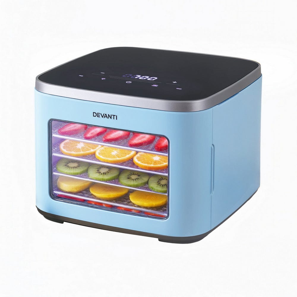 Devanti 5 Trays Food Dehydrator Mini Fruit Dryer 500W - SportZone.co.nz