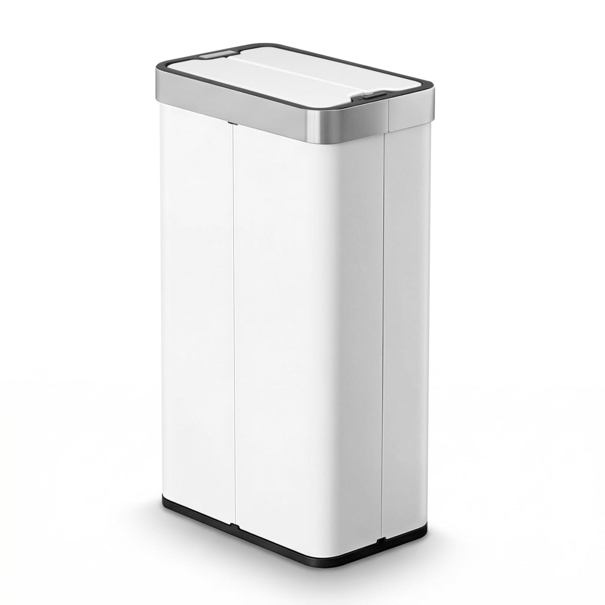Devanti 70L Automatic Sensor Kitchen Bin β Touchless Smart Rubbish Bin - White - SportZone.co.nz