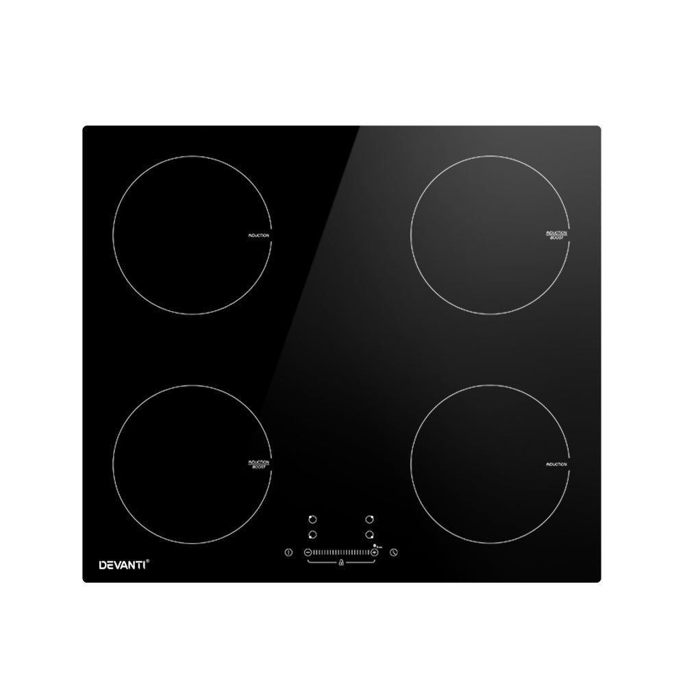 Devanti Induction Cooktop 60cm Electric Cooker - SportZone.co.nz