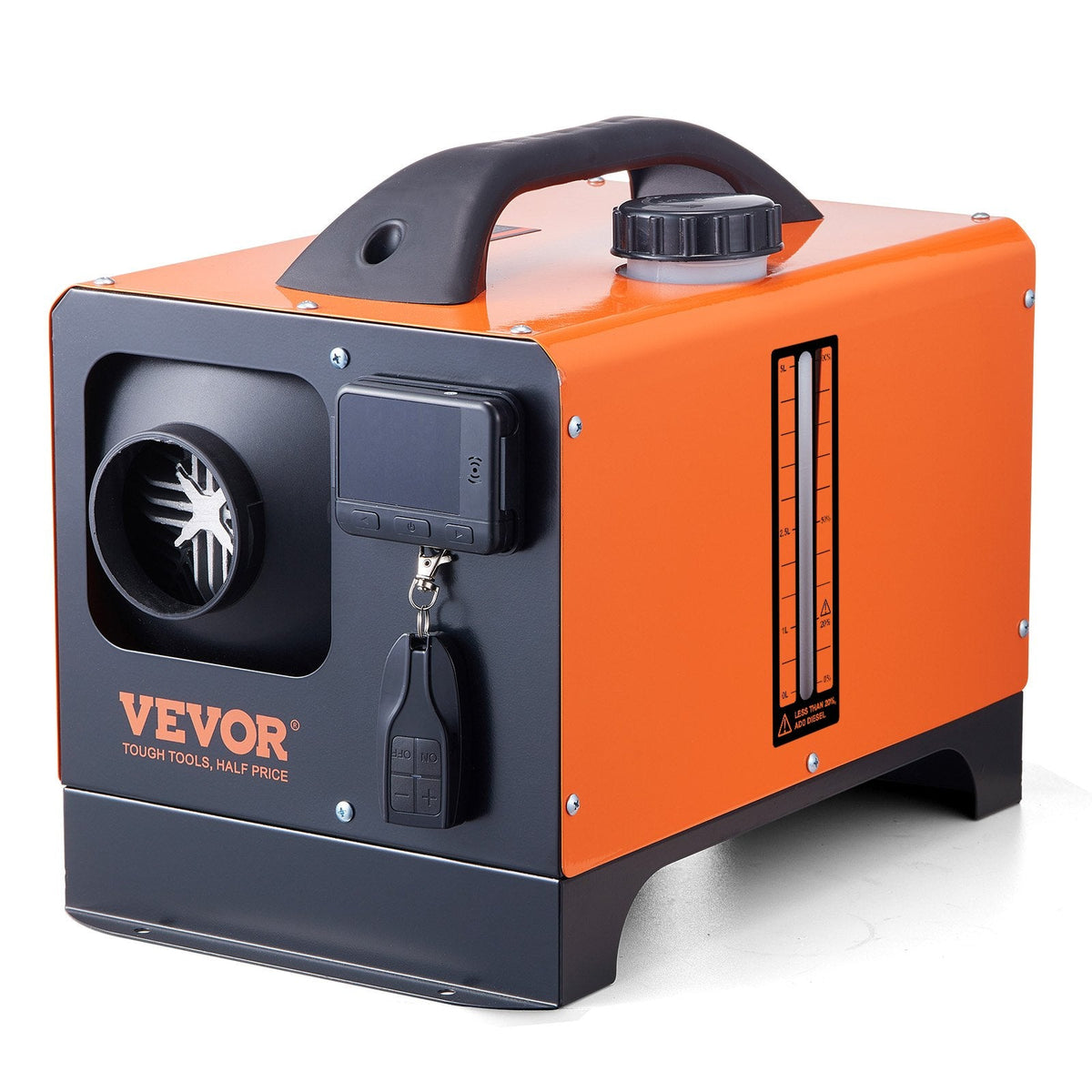 Diesel Air Heater, 12V 5KW All - on - one Diesel Heater with Remote Control and LCD Display, 5L Fuel Tank Portable Diesel Parking Heater, Rapid Heating for RV Trailer Camper Van Boat - SportZone.co.nz