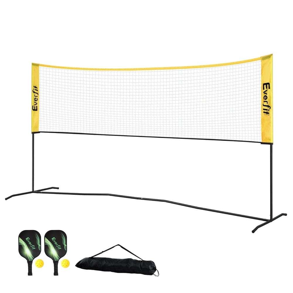 Everfit 10ft Portable Pickle Ball Net Adjustable Multi - Sport for Badminton Tennis Pickleball Volleyball - SportZone.co.nz