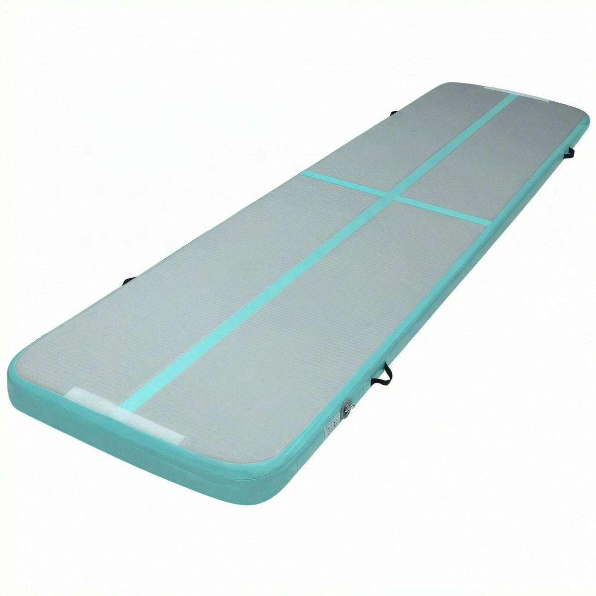 Everfit GoFun 4X1M Inflatable Air Track Mat Tumbling Floor Home Gymnastics Green