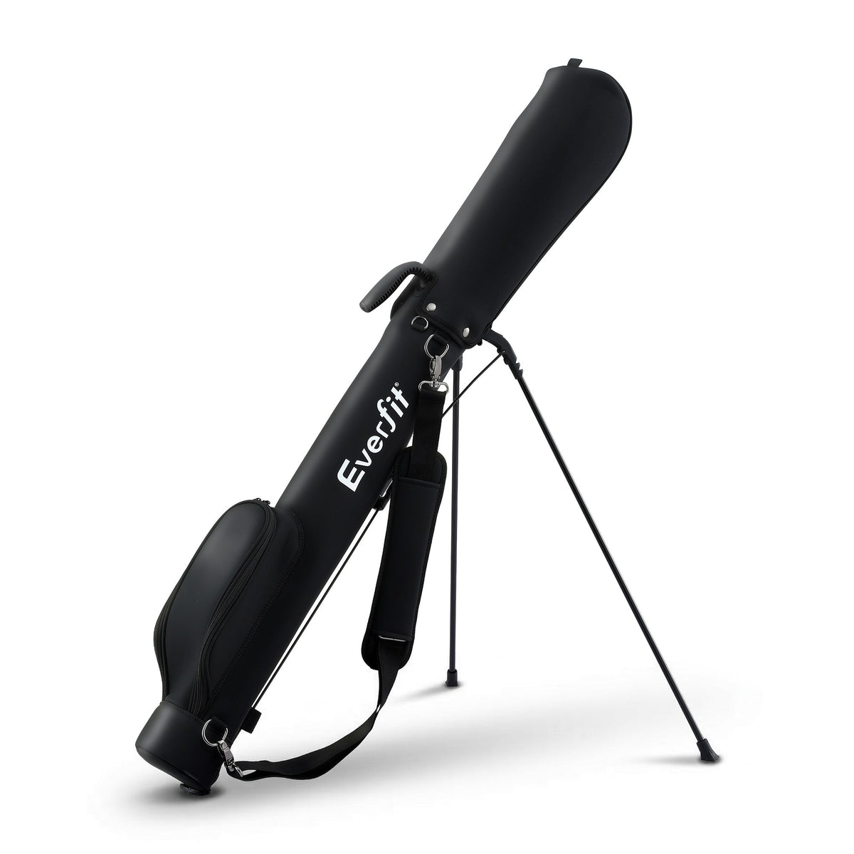 Everfit Golf Stand Bag Lightweight Sunday Pitch And Putt Bag Black - SportZone.co.nz