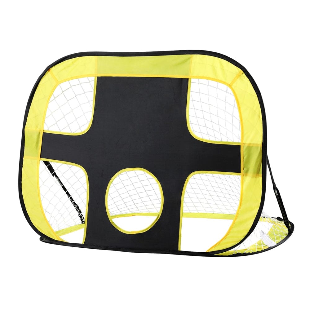 Everfit Portable Football Net Soccer Goal Rebound Target Hitter Training - SportZone.co.nz