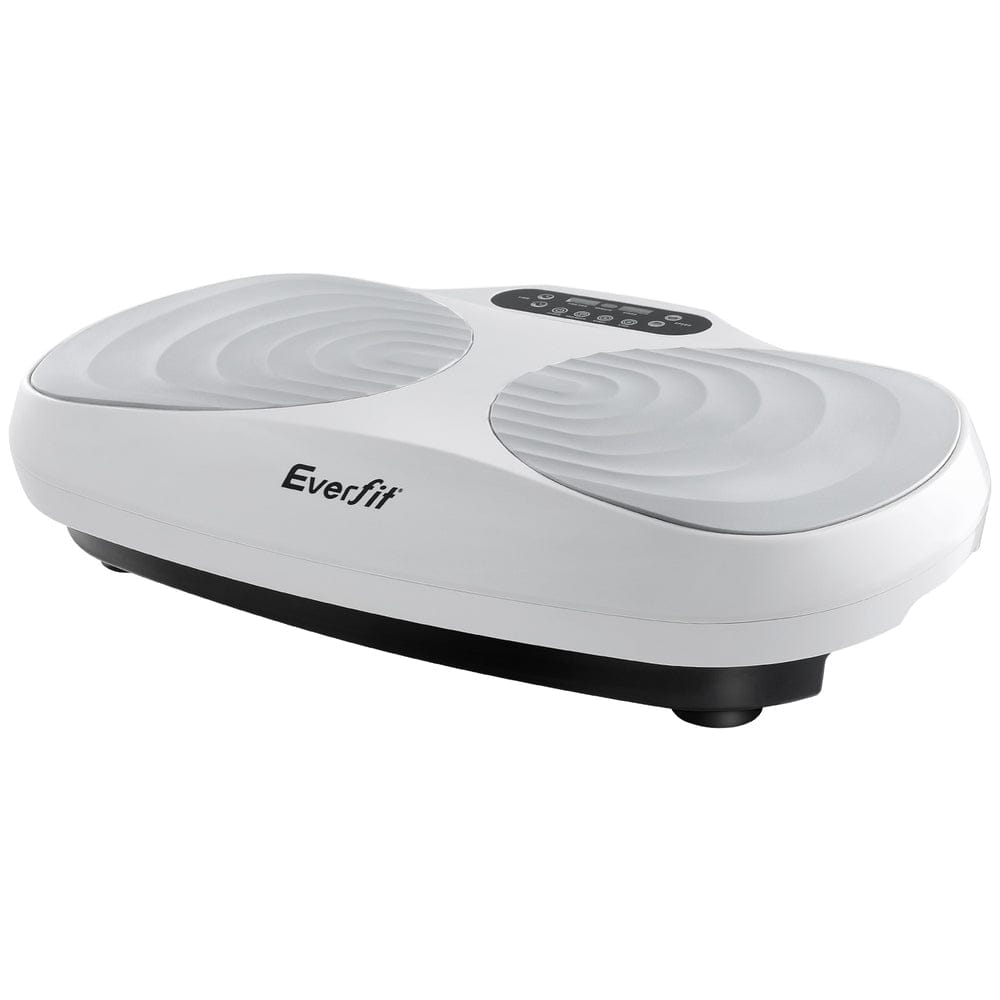 Everfit Vibration Machine Vertical Rhythm Platform Resistance Rope Home Workout - SportZone.co.nz