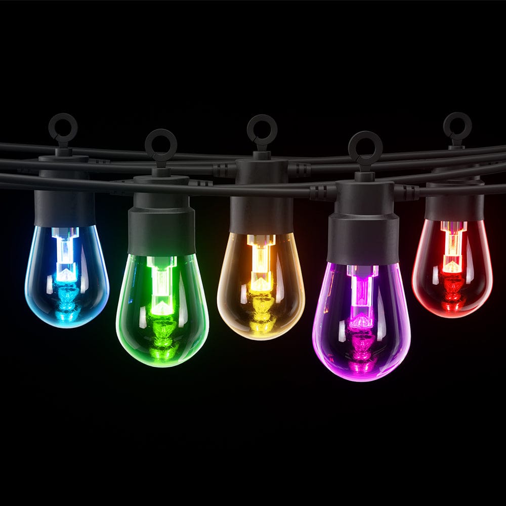 Gardeon RGB Smart Festoon Lights Outdoor LED String Lights Waterproof WiFi APP - SportZone.co.nz