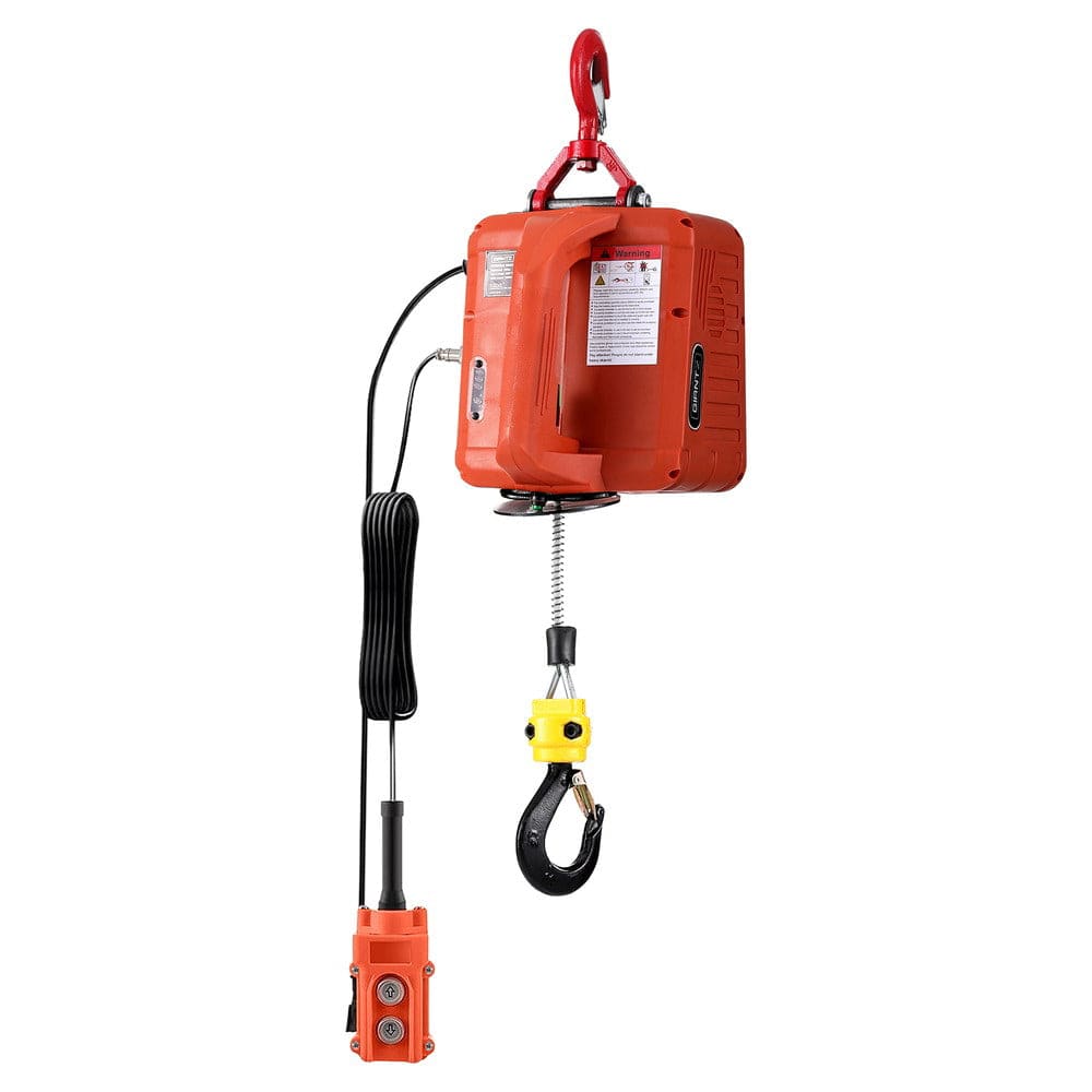 Giantz Electric Hoist Winch 500KG Wired/Wireless Remote Control - SportZone.co.nz