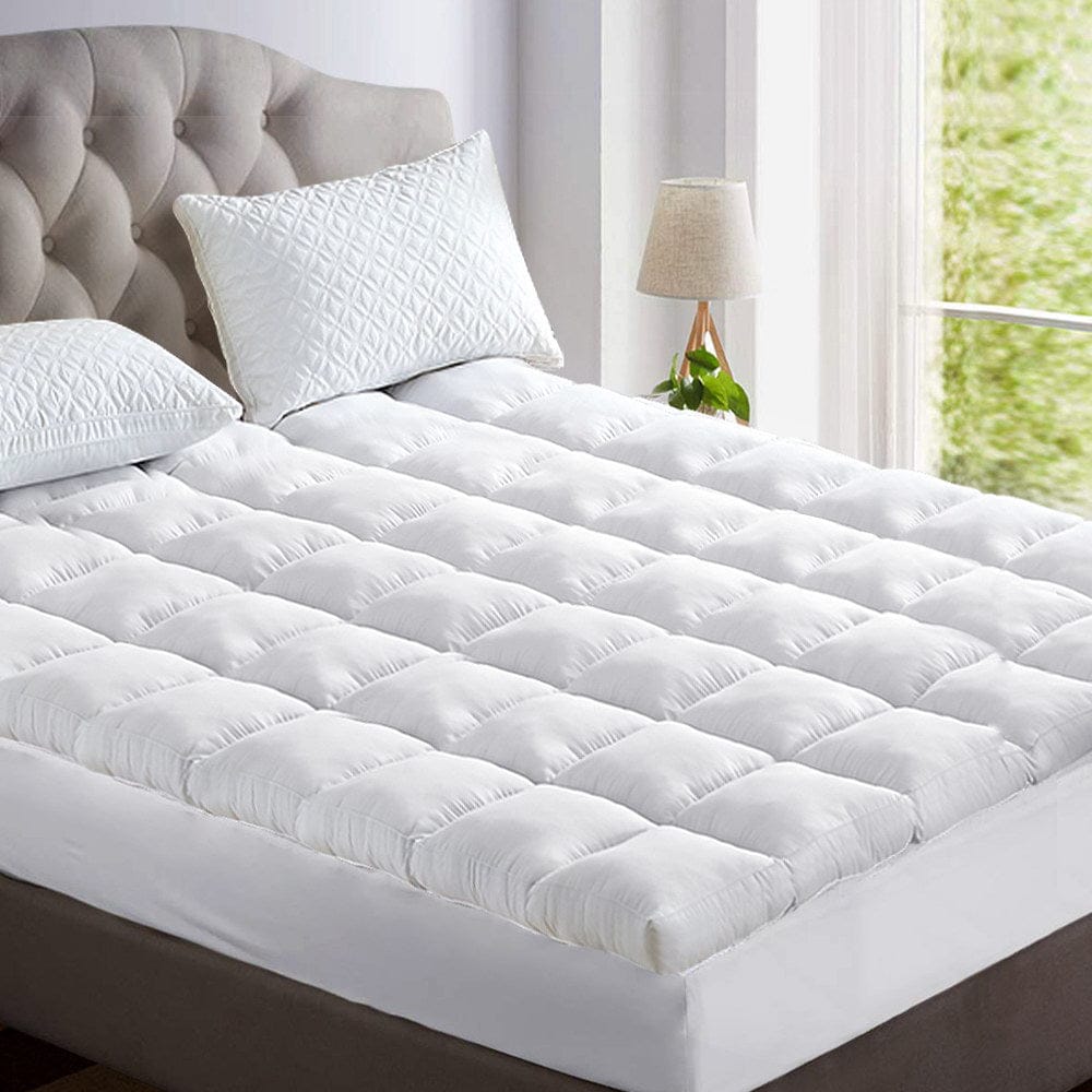 Giselle Bedding Mattress Topper Pillowtop Bamboo King - SportZone.co.nz