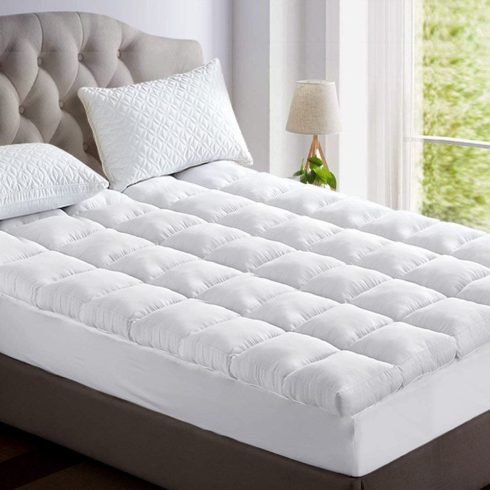 Giselle Bedding Mattress Topper Pillowtop Bamboo Queen - SportZone.co.nz
