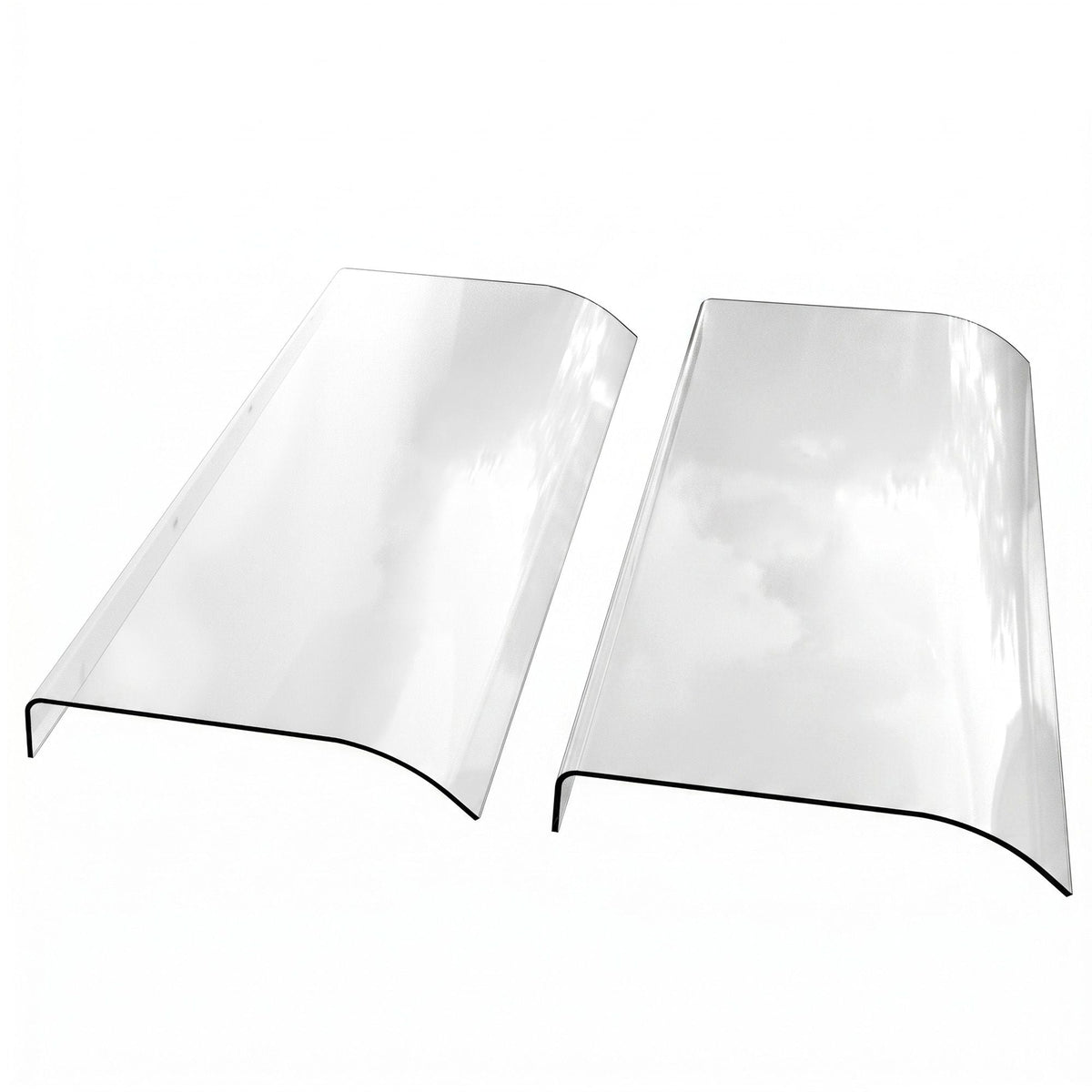 Instahut Window Door Awning 0.4mx2m Transparent - SportZone.co.nz