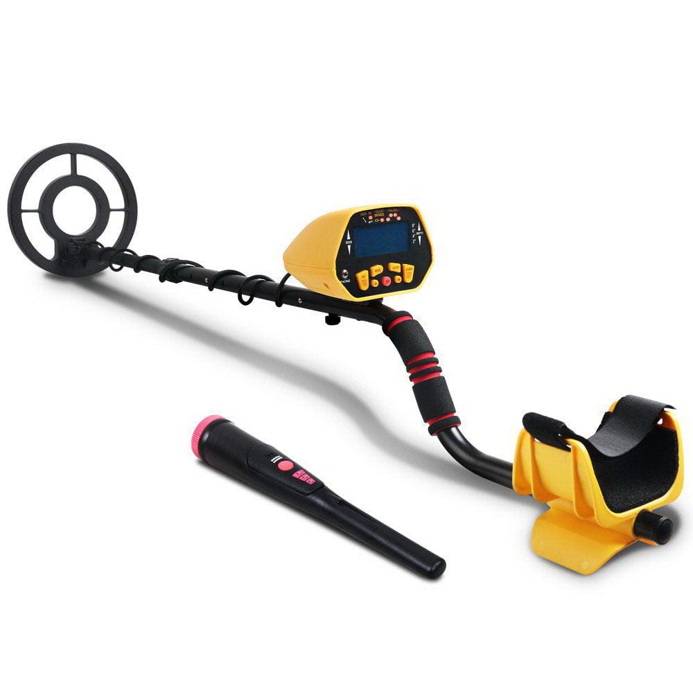 Metal Detector 180MM Deep Sensitive Waterproof Pinpointer Treasure Hunter Yellow - SportZone.co.nz
