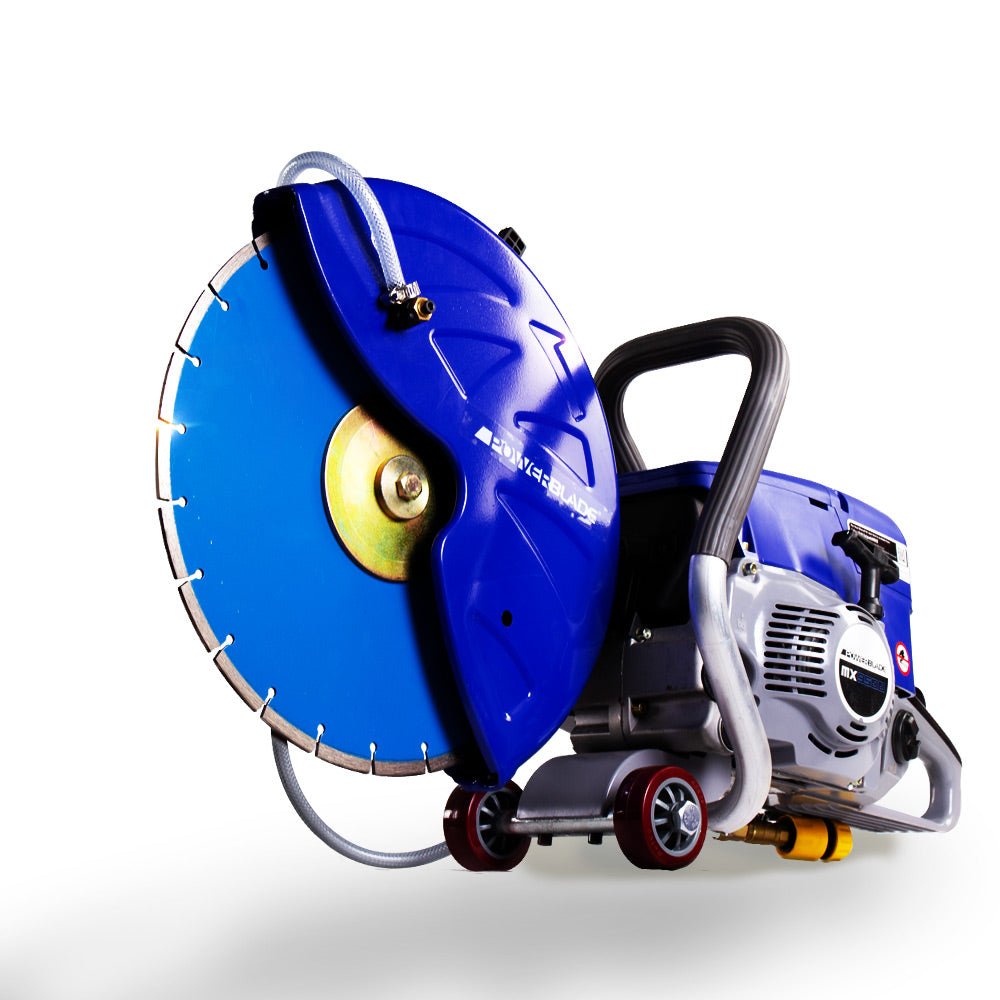 POWERBLADE 75CC Petrol Concrete Cut Off Demolition Saw Wet Demo Road Cutter Brick Cutting Tool - SportZone.co.nz