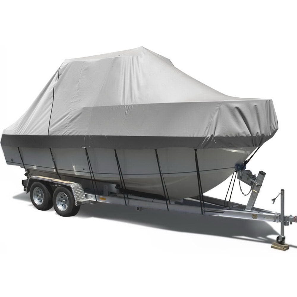 Seamanship Boat Cover 21 - 23ft Trailerable Jumbo Marine 600D Heavy Duty Grey - SportZone.co.nz