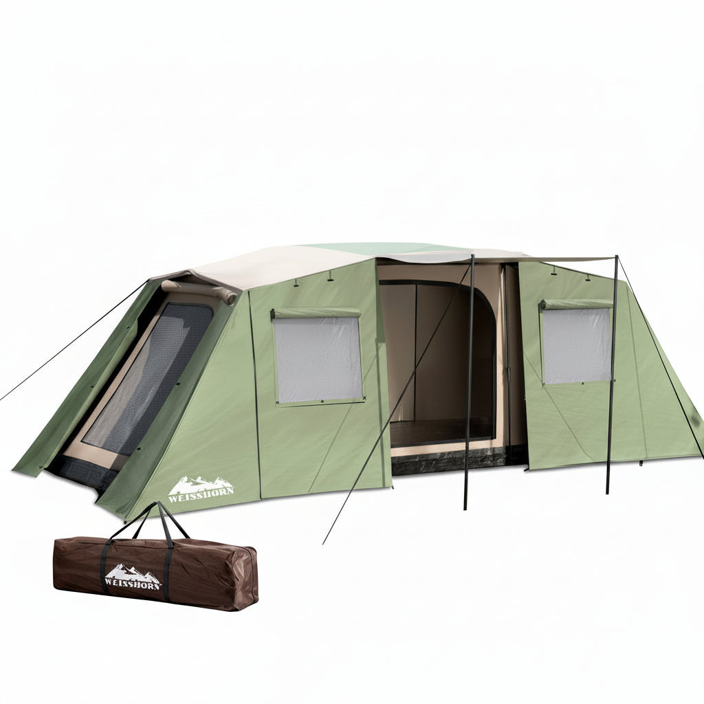 Weisshorn 10 - Person Instant Camping Tent: Your Ultimate Outdoor Retreat - SportZone.co.nz