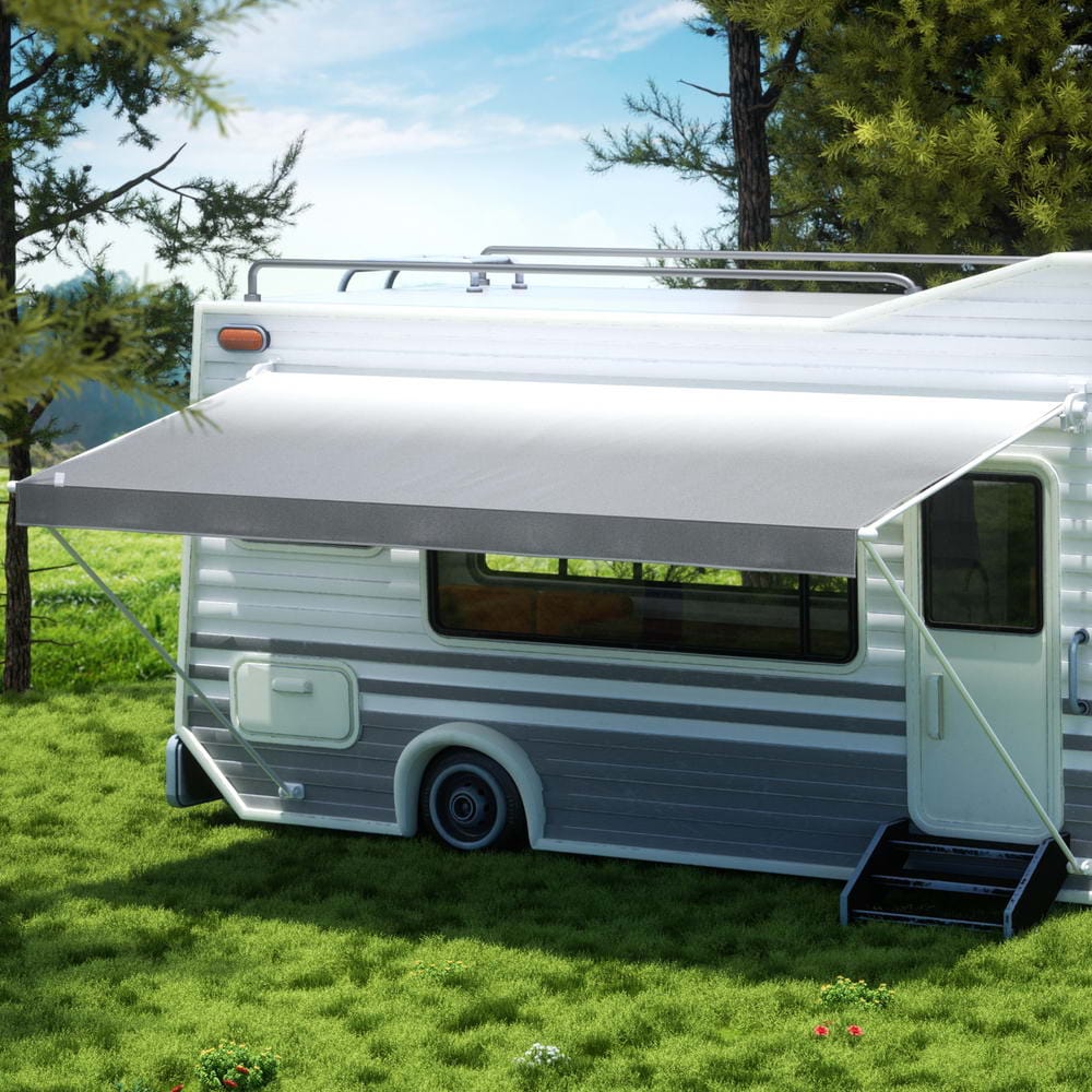 Weisshorn 16ft Caravan Awning RV Replacement Fabric 4.58M x 2.42M - SportZone.co.nz