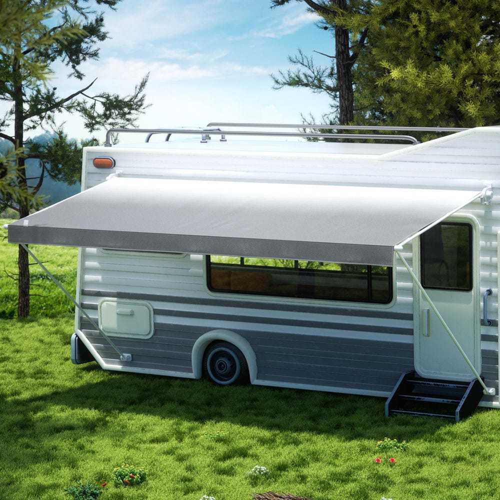 Weisshorn 17ft Caravan Awning RV Replacement Fabric 4.93M x 2.42M - SportZone.co.nz