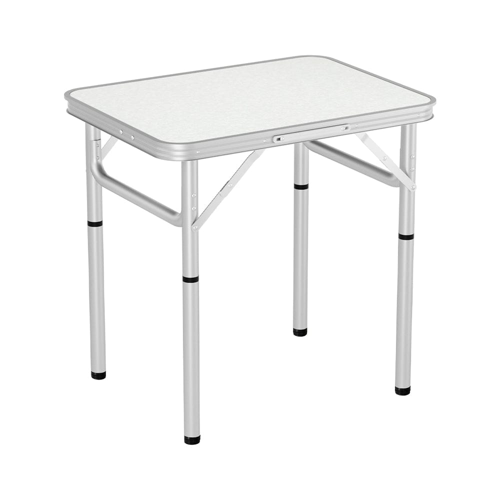 Weisshorn Folding Camping Table 60CM Adjustable Portable Outdoor Picnic Desk - SportZone.co.nz