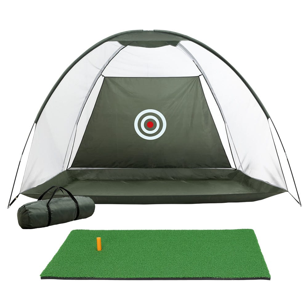 Everfit 3M Golf Practice Net And Training Mat Set Driving Target Green - SportZone.co.nz