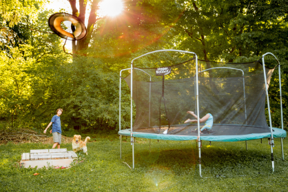 The Bouncing Joy: 7 Benefits of Having a Trampoline