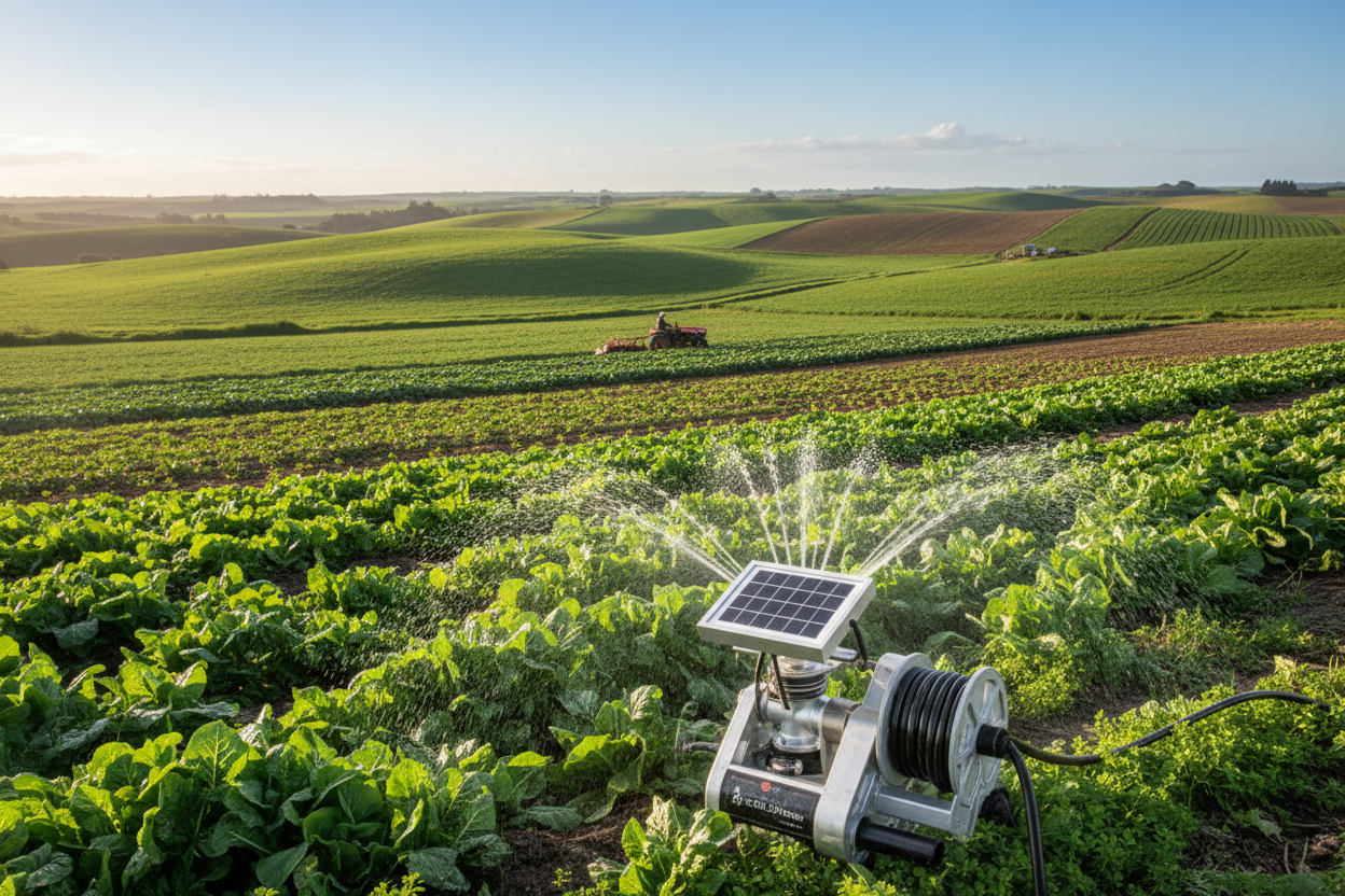 High pressure water pump for rainwater tanks and garden irrigation in New Zealand
