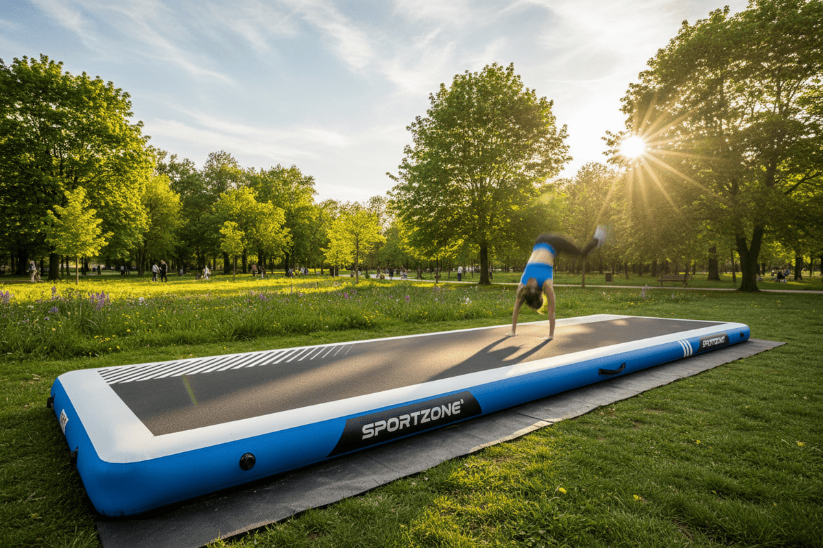 Air Track NZ for gymnastics and tumbling – SportZone spring and summer outdoor training