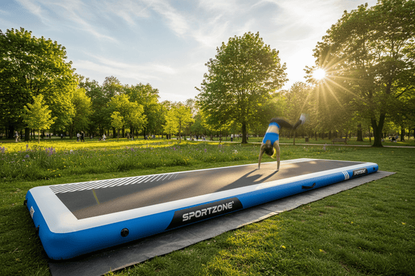 Air Track NZ for gymnastics and tumbling – SportZone spring and summer outdoor training