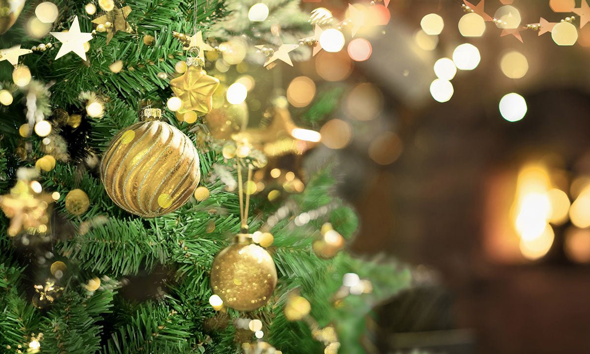 Christmas decorations and lights