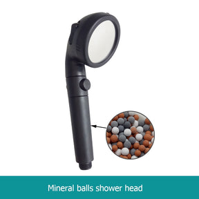Tourmaline Balls Filter Shower Head