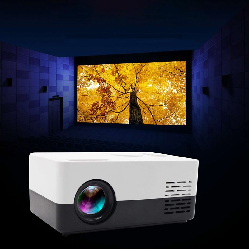 J15 1080P HD Mini LED Projector: Elevate your entertainment with crisp visuals and immersive sound