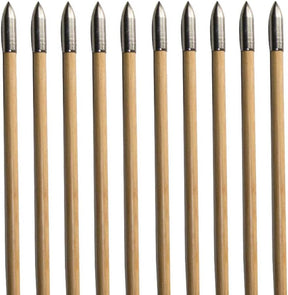 100 Grain Glue on Field Points Archery Replacement Practice Target Arrow Tips 12 Pack - SportZone.co.nz