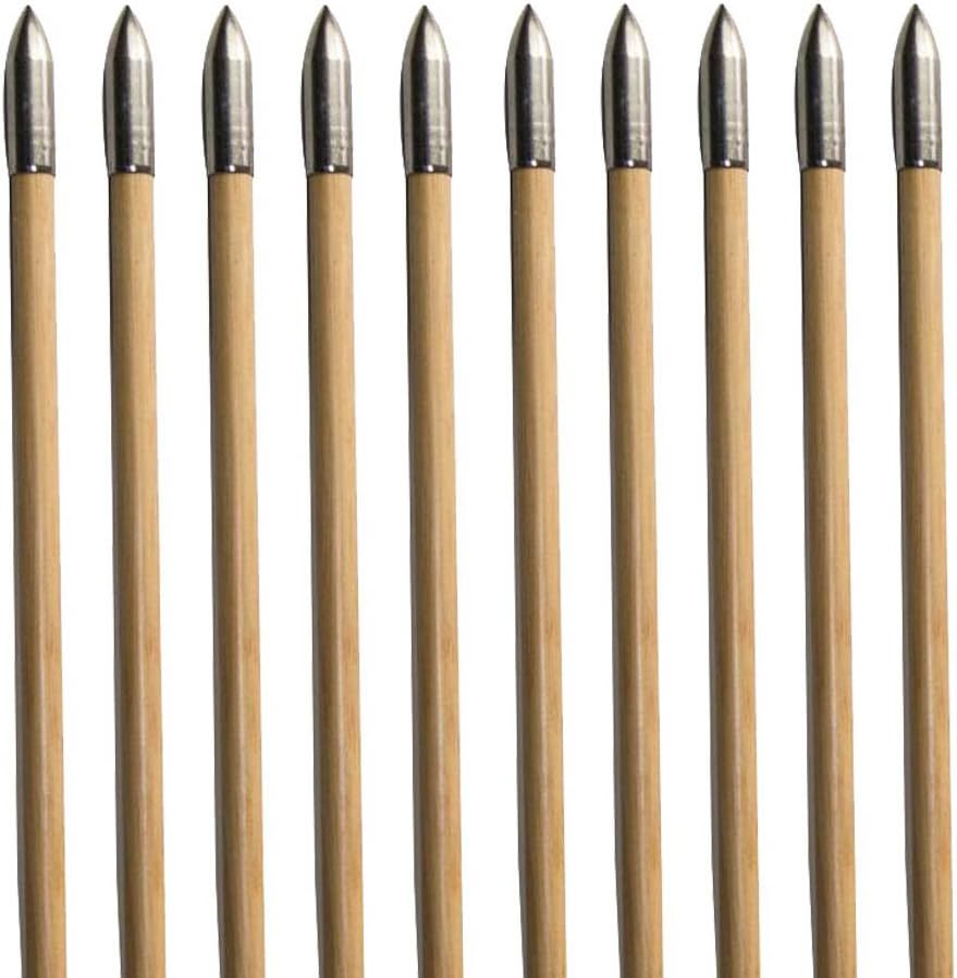 100 Grain Glue on Field Points Archery Replacement Practice Target Arrow Tips 12 Pack - SportZone.co.nz