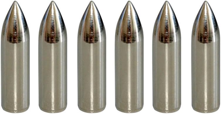 100 Grain Glue on Field Points Archery Replacement Practice Target Arrow Tips 12 Pack - SportZone.co.nz