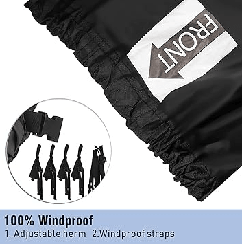 12-14ft Boat Cover Trailerable Marine Grade 600D Black - SportZone.co.nz