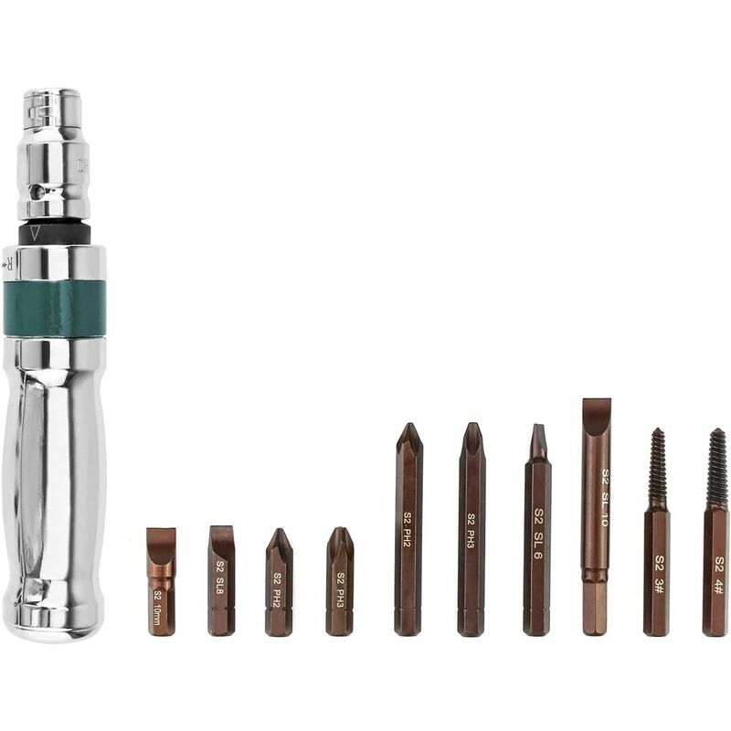 12 Piece Impact Screwdriver Set – Heavy Duty Manual Impact Driver - SportZone.co.nz