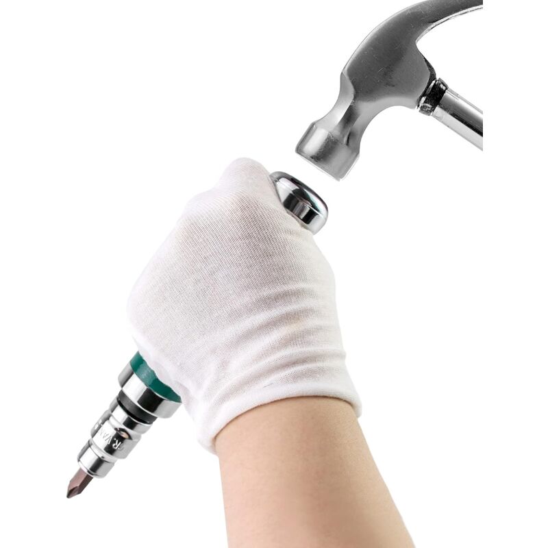 12 Piece Impact Screwdriver Set – Heavy Duty Manual Impact Driver - SportZone.co.nz