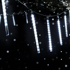 12M Christmas Lights Icicle Light 960 LED Falling Metor Jingle Jollys - SportZone.co.nz