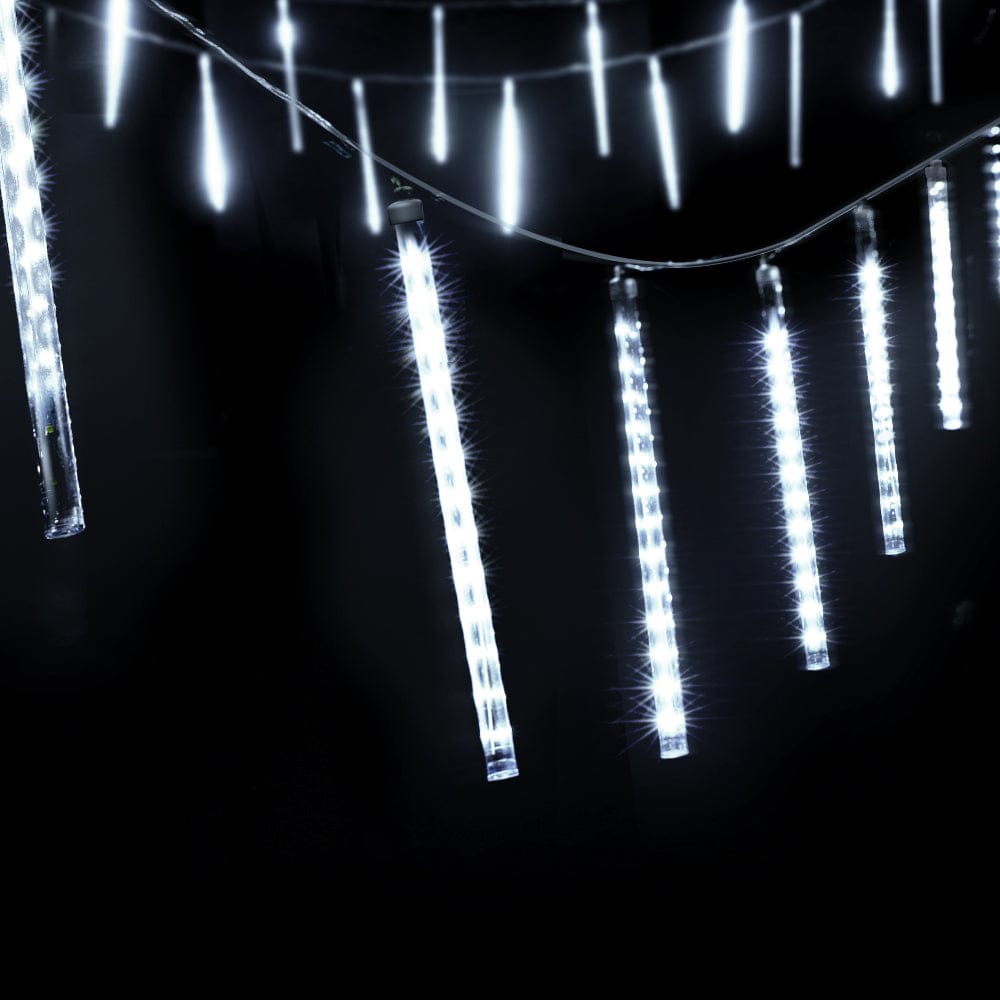 12M Christmas Lights Icicle Light 960 LED Falling Metor Jingle Jollys - SportZone.co.nz
