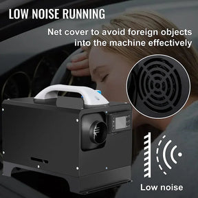 12V 8KW Diesel Air Heater Kit with LCD Display & Remote Control - SportZone.co.nz