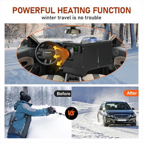 12V 8KW Diesel Air Heater Kit with LCD Display & Remote Control - SportZone.co.nz